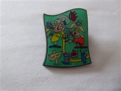 Disney Trading Pin 162205 Loungefly - Mad Hatter and March Hare - Alice In Wonderland - Puzzle - Mystery