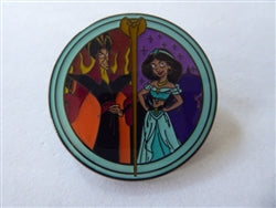 Disney Trading Pin 162370 Loungefly - Jafar and Jasmine - Princess and Villain - Mystery - Aladdin