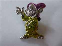 Disney Trading Pin 162405 Dopey - Metallic - 3D - Sculpted - Snow White and the Seven Dwarfs