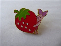 Disney Trading Pin 162454 Loungefly - Piglet with a Strawberry - Garden - Mystery - Winnie the Pooh