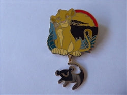 Disney Trading Pin 162512 Japan - Simba - Lion King - Sunset - Dangle