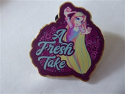 Disney Trading Pin 162569 Rapunzel - Tangled - A Fresh Start - Quote - Starter
