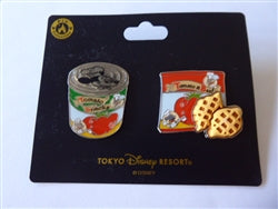 Disney Trading Pin 162599 TDR - Tomato and Beef Snacks Set - Popular Park Sweets
