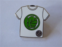 Disney Trading Pin 162760 DL - Hulk - Superheroes T-shirts - Hidden Disney 2024 - Marvel Avengers