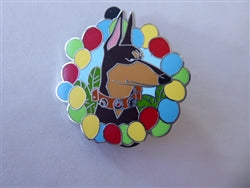 Disney Trading Pin 163088 Alpha - Doberman Pinscher - Dog - Balloons - Up - Pixar - Mystery