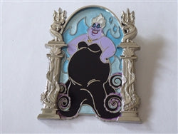 Disney Trading Pin 163267 DPB - Ursula, Flotsam and Jetsam - Triton - Flames - Villains Hallway - Little Mermaid