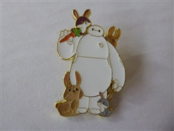Disney Trading Pin 163323 Loungefly - Baymax with Bunnies - Baymax and Animals - Big Hero 6