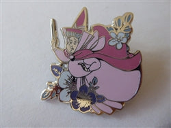 Disney Trading Pin 163350 Loungefly - Flora - Sleeping Beauty 65th Anniversary - Mystery - Pink Fairy