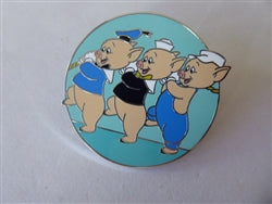 Disney Trading Pin 163592 Three Little Pigs - Mickey Mouse Club - Mystery