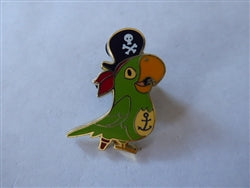 Disney Trading Pin 163841 Barker Bird - Pirates of the Caribbean Booster - Cute Green Parrot - Peg-Leg Pete