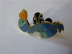 Disney Trading Pin 163842 Cute Blue Crab - Pirates of the Caribbean Booster - Gold Coin - Doubloon