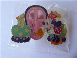 Disney Trading Pin 164059 Japan - Minnie - Toontown - House - Garden - To the World of Your Dreams - Mystery