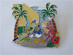 Disney Trading Pin 164072 DPB - Donald Duck, Jose Carioca and Panchito Pistoles - Fiesta - Three Caballeros