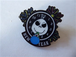 Disney Trading Pin 164274 Loungefly - Jack Skellington - New Year - Holiday Mystery - Nightmare Before Christmas