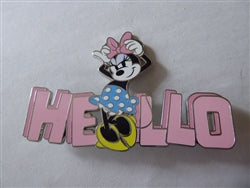 Disney Trading Pin 164699 DLP - Hello - Minnie Dots