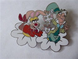 Disney Trading Pin 164743 DLP - March Hare and Mad Hatter - Daisy - Alice in Wonderland