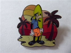 Disney Trading Pin 164883 Loungefly - Goofy - Surfing - Mickey and Friends Sunset Beach - Mystery