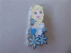Disney Trading Pin 165050 PALM - Elsa - Facing Forward with Snowflakes - Frozen