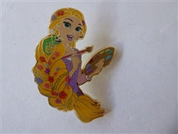 Disney Trading Pin 165051 PALM - Rapunzel and Pascal - Holding Paint Palette - Tangled