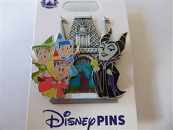 Disney Trading Pin 165067 Maleficent, Merryweather, Flora, Fauna - Build A Pin - Sleeping Beauty