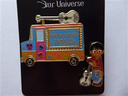 Disney Trading Pins 165337 Our Universe - Miguel - Coco Food Truck Set - Mama Coco's Tamales - Pixar