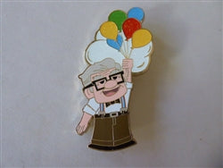 Disney Trading Pin 165478 PALM - Carl Fredricksen - Holding Balloons - UP