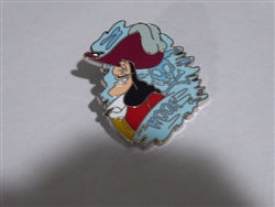 Disney Trading Pins 165509 Captain Hook - Villains - Booster - Peter Pan