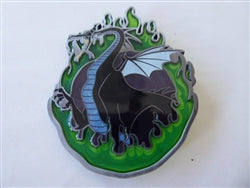Disney Trading Pin 165713 PALM - Dragon - Fire - Sleeping Beauty