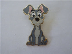 Disney Trading Pins 165981 PALM - Tramp - Sitting - Happiest Collection on Earth - Lady and the Tramp