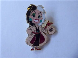 Disney Trading Pin 165995 PALM - Cruella de Vil - Standing - Happiest Collection on Earth - 101 Dalmatians