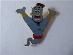 Disney Trading Pin 165999 PALM - Genie - Arms in Air - Happiest Collection on Earth - Aladdin