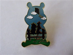 Disney Trading Pin 166225 Winnie the Pooh and Tigger - Kite Silhouette