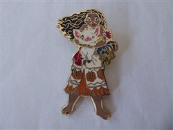 Disney Trading Pin 166280 PALM - Moana, Pua, Hei Hei - Group Hug