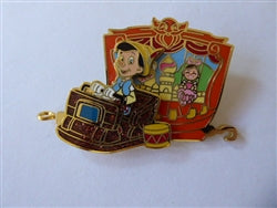 Disney Trading Pin 167168 DL - Pinocchio's Daring Journey - Fantasy Parades - August