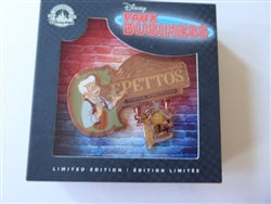 Disney Trading Pin 167173 DL - Gepetto's Custom Woodworks - Faux Business - Cuckoo Clock Dangle - Pinocchio