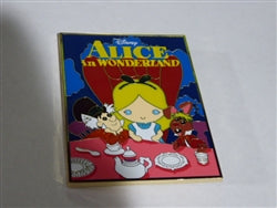 Disney Trading Pin 167353 PALM - Alice in Wonderland - Cute Movie Poster - Alice, Mad Hatter, March Hare