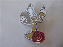 Disney Trading Pin 167584 DLP - Lumiere - Rose - Beauty and the Beast