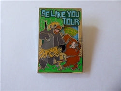 Disney Trading Pin 167909 Baloo, Mowgli, King Louie - It's Showtime Posters - Be Like You Tour - September - Jungle Book