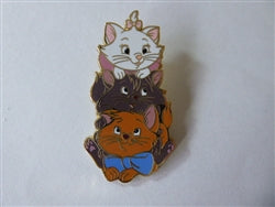 Disney Trading Pin 168388 PALM - Marie, Berlioz, Toulouse - Totem Pole - Aristocats