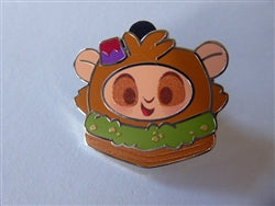 Disney Trading Pin 168596 Abu - Avocado Sandwich - Munchlings - Series 4 - Mystery - Aladdin