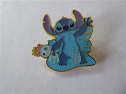 Disney Trading Pin 168919 Loungefly - Stitch and Scrump - Hiking - Say Aloha Tonal Scenes - Mystery - Lilo and Stitch