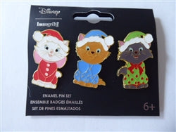 Disney Trading Pins 168999 Loungefly - Aristocats Kittens Set - Christmas Holiday Pajamas