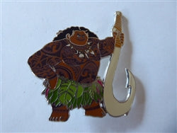 Disney Trading Pin 169203 DLP - Maui - Holding Magic Hook - Moana 2