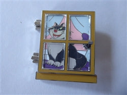 Disney Trading Pin 169246 DPB - Lucifer - Disney Cats in Windows - Hinged - Cinderella
