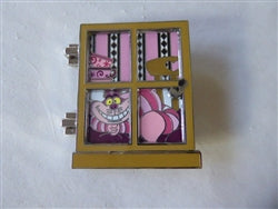 Disney Trading Pin 169248 DPB - Cheshire Cat - Disney Cats in Windows - Hinged - Alice in Wonderland