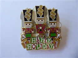 Disney Trading Pin 169387 DL - Toy Soldiers - Happy Holidays - It's a Small World Christmas Holiday Collection