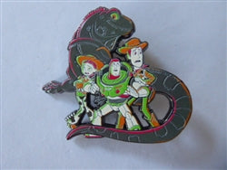 Disney Trading Pins 169507 DLP - Jessie, Buzz and Woody - Halloween - Giant Chameleon - Toy Story