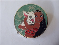 Disney Trading Pin 169785 DPB - Moana and Pua - Hugging
