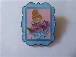 Disney Trading Pin 169908 Loungefly - Cinderella - Princess Portraits in Glitter Frames Set - Floral Bouquet