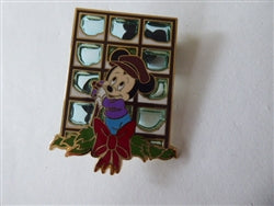 Disney Trading Pin 169929 Morty Fieldmouse - Tiny Tim - Advent Calendar - Mickey's Christmas Carol - Stained Glass